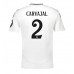 Maillot de foot Real Madrid Daniel Carvajal #2 Domicile vêtements 2024-25 Manches Courtes